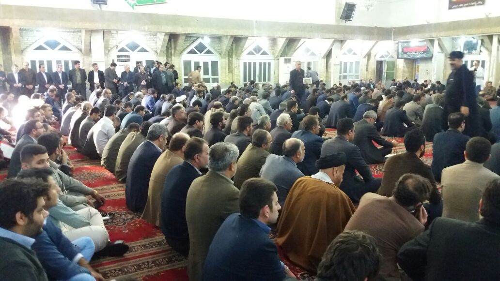 گزارش تصویری مراسم هفتمین روز ارتحال آیت الله هاشمی رفسنجانی در اهواز
