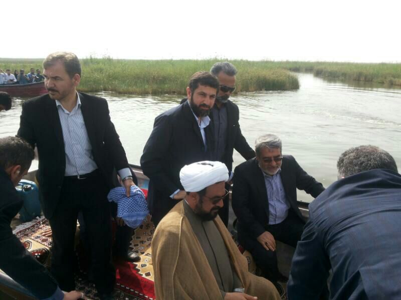 ناصری نژاد در حاشیه بازدید وزیر کشور از هور دورق : روند خشک شدن تالاب شادگان ادامه دارد