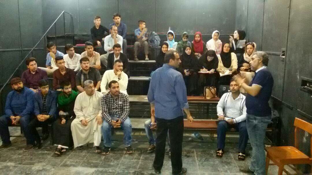 اولین کارگاه آموزشی جمعه ها با تئاتر عربی برگزار شد