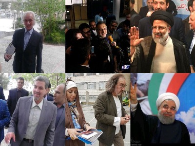 چهره ها ترافیک نامزدهاب بی نام و نشان در ستاد انتخابات وزارت کشور