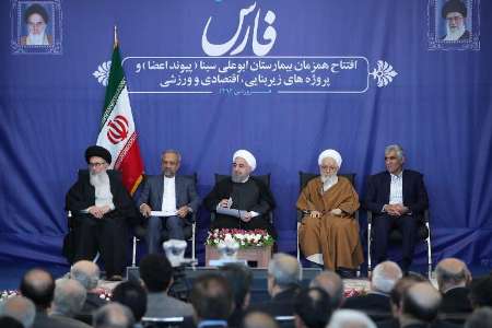 روحانی:مردم، تاوان تحریم را می پرداختند / برجام ما را آزاد کرد