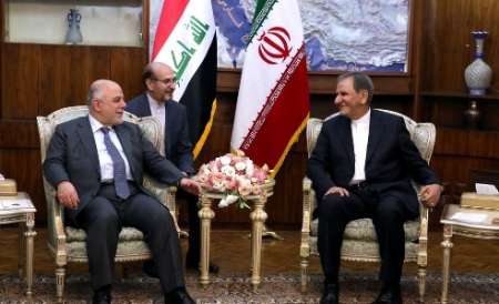 جهانگیری: ایران در کنار دولت و ملت عراق است/ العبادی: در یک سنگر علیه تروریسم هستیم