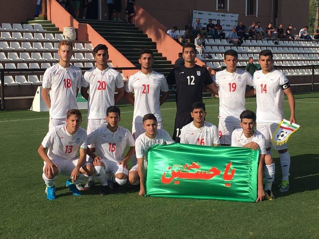 تیم ملی نوجوانان ایران با ۴ گل حریف فرانسوی را شکست داد
