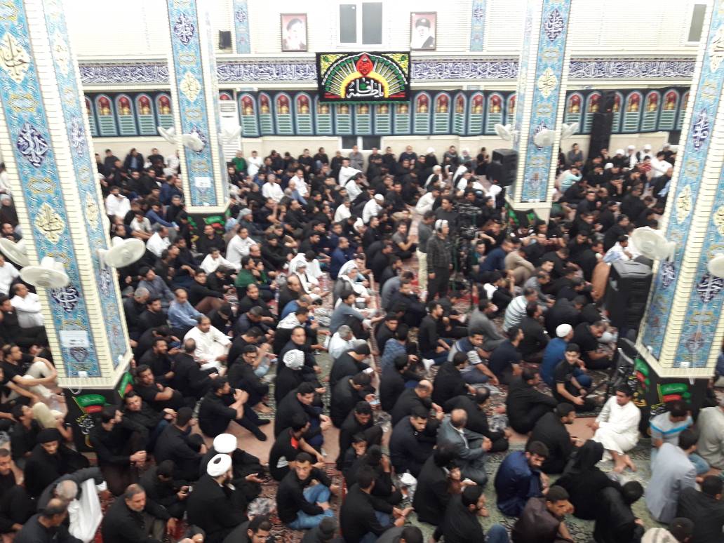 گزارش تصویری مراسم سوگواری پنجمین شب ماه محرم در مرکز فرهنگی امام حسین (ع) اهواز