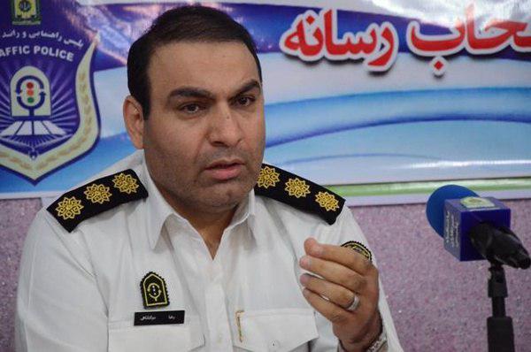 رئیس پلیس راهور خوزستان : ۱۱تا ۱۵ آبان پیک تردد زائران اربعین به ۲ گذرگاه مرزی خوزستان است