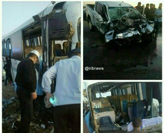 آخرین جزییات حادثه تصادف اتوبوس حامل دانش آموزان کرجی
