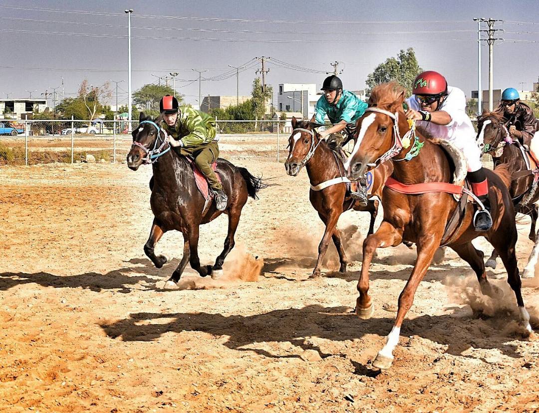 اختتامیه مسابقات اسب دوانی در آبادان برگزار شد