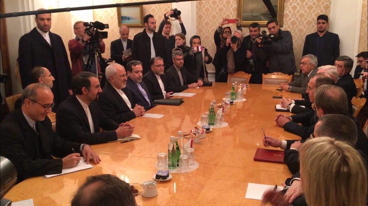 ظریف در دیدار با لاوروف: برجام باید با جدیت پیگیری شود