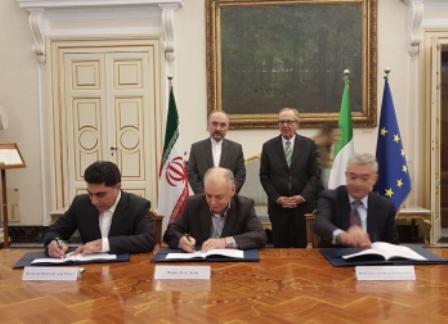 امضای قرارداد فاینانس ۵ میلیارد یورویی ایران و ایتالیا