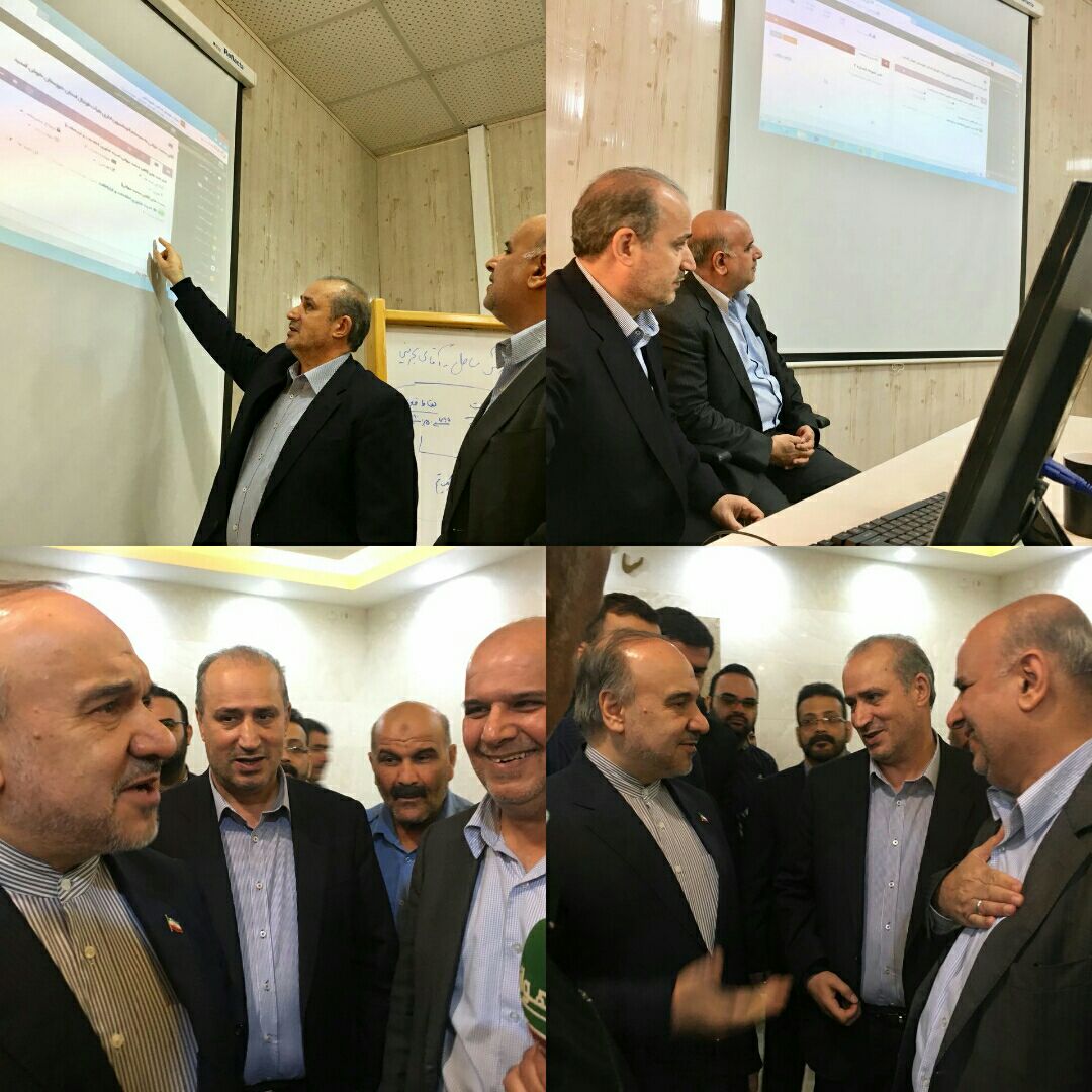 رییس فدراسیون از سیستم اتوماسیون فوتبال خوزستان رونمایی کرد