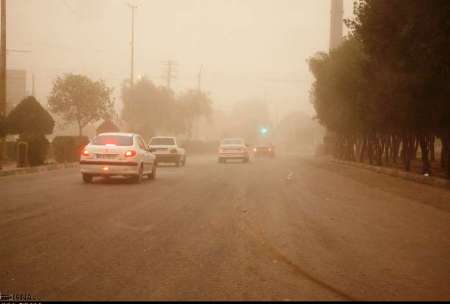 گرد و غبار جمعه و شنبه میهمان خوزستان
