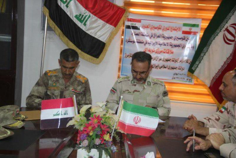 مرزبانی دشت آزادگان و العماره عراق تفاهم نامه امضا کردند