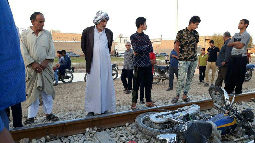 جان باختن جوان ۲۲ ساله شیبانی زیر چرخ های قطار باربری ماهشهر – تهران