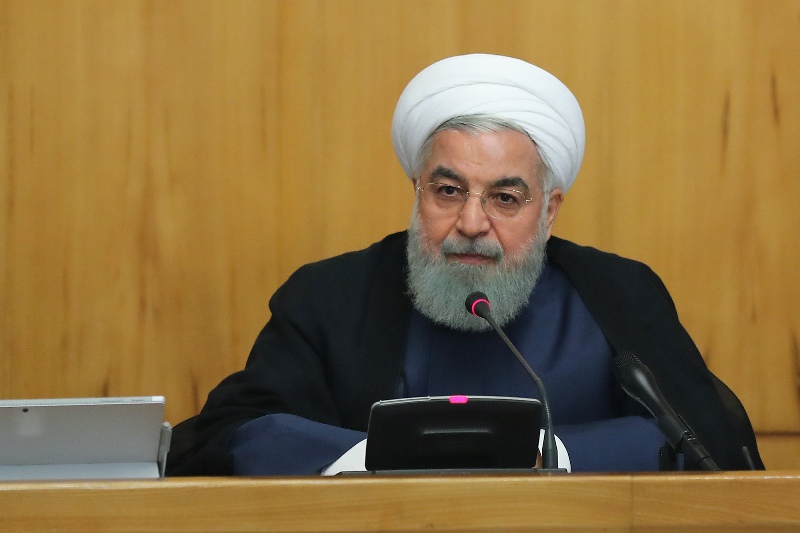 روحانی :کسی نمی‌تواند ملت بزرگ ایران را به زانو درآورد