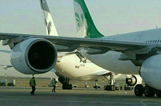 نقص فنی هواپیما ، پرواز اهواز – تهران نفس  مسافران را برید