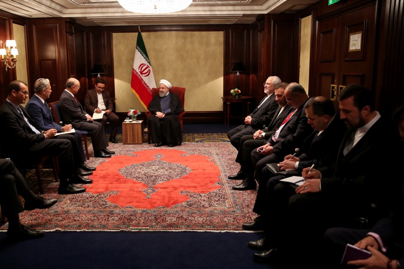 روحانی در دیدار با آمانو : تداوم برجام در گرو توازن تعهدات همه طرفین است