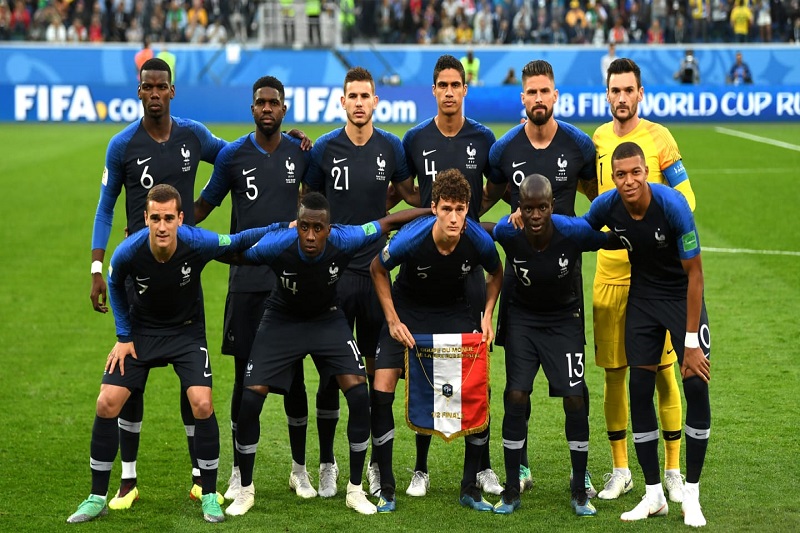 فرانسه نخستین فینالیست جام جهانی ۲۰۱۸ شد