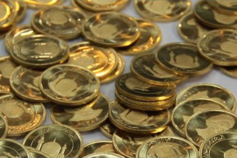 قیمت سکه در نخستین روز هفته کاهش یافت