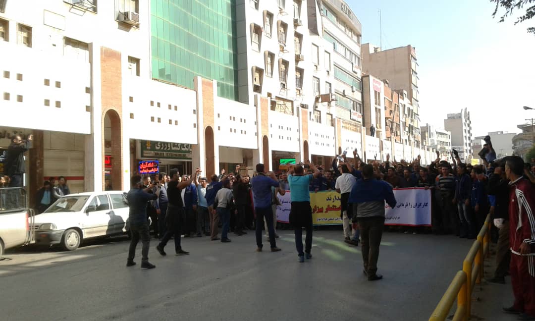 تدوام مطالبات چند گروه کارگری در خوزستان