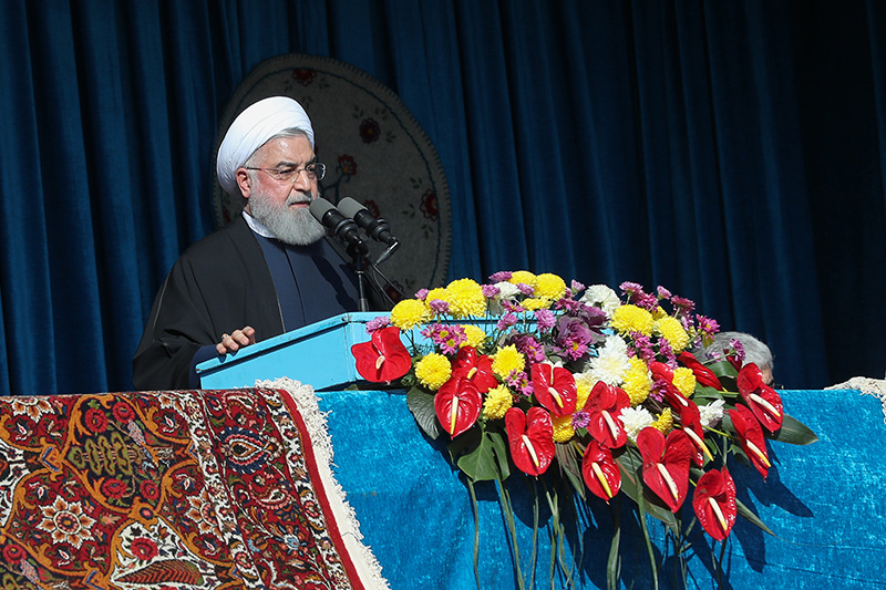 روحانی: آمریکا قادر نیست روابط تجاری ما را با منطقه و جهان قطع کند