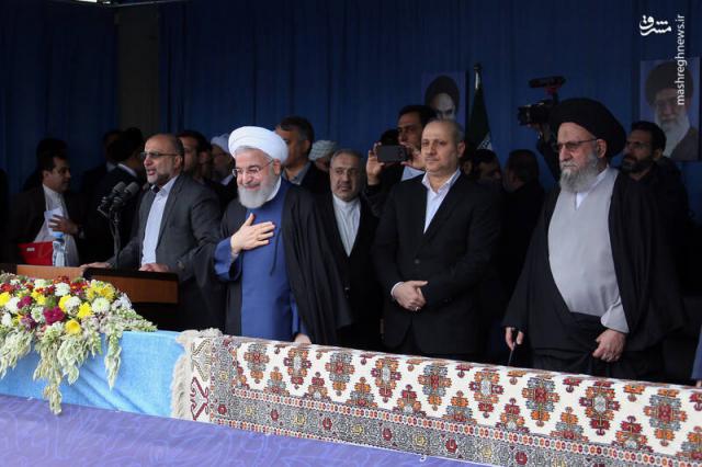 روحانی: امریکا و اذنابش قادر نیستند ملت بزرگ ایران را به زانو درآورند