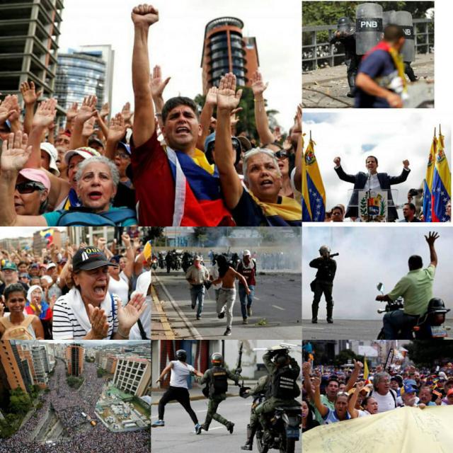 آخرین تحولات ونزوئلا؛ تظاهرات هزاران تن از مخالفان دولت در کاراکاس