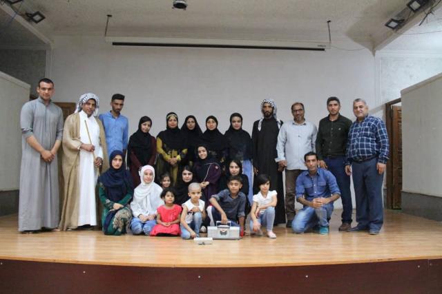 نمایش “حوادث لم تکن بالحسبان” در کوت عبدالله روی صحنه رفت + تصاویر