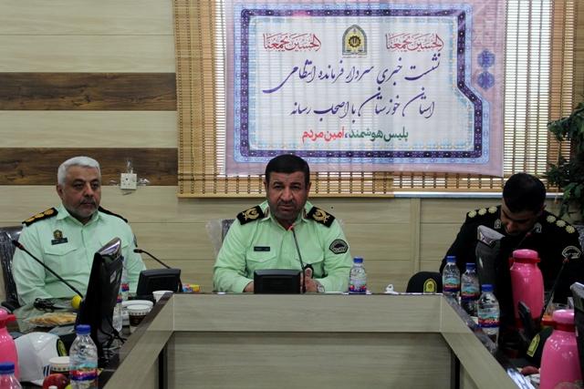 کاهش ۱۴ درصدی جرایم خشن در خوزستان/ کشف ۸۸ درصد سرقت ها