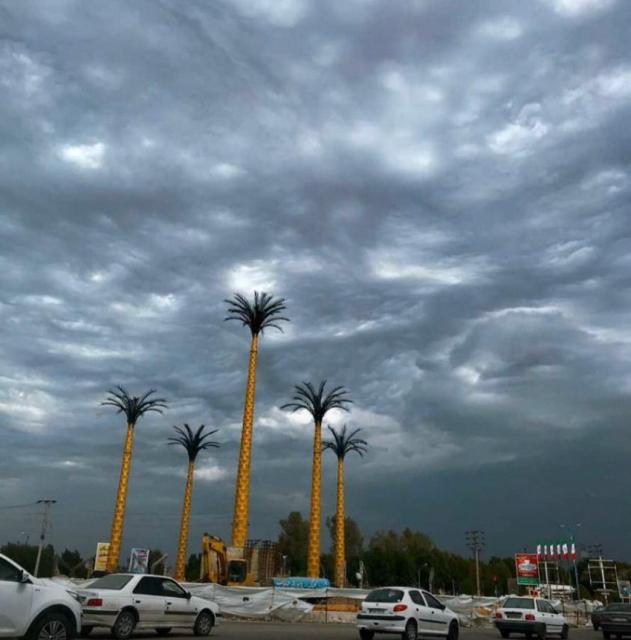 پیش‌بینی باران، رعد و برق و تندباد در خوزستان