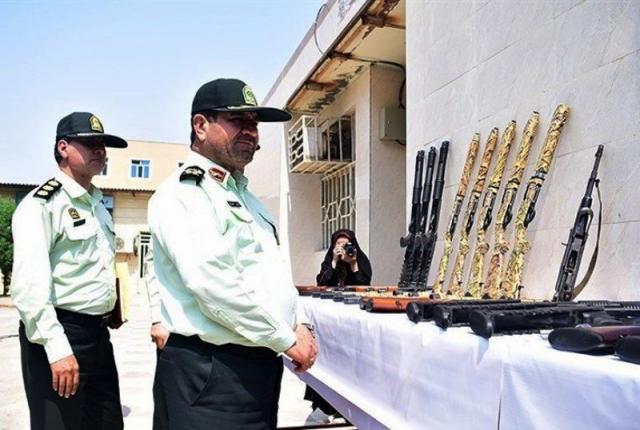 کشف ۲۷۴ قبضه سلاح غیرمجاز در خوزستان