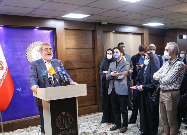 وزیرکشور: تهران، الگوی جریمه در رعایت نکردن پروتکل‌های بهداشتی می‌شود