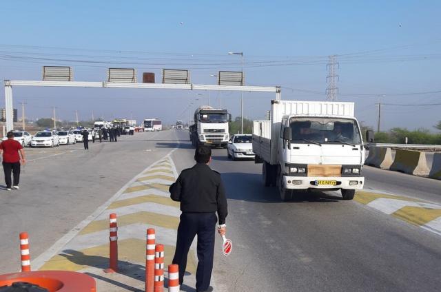 محدودیت های ترافیکی تردد برای سه شهر خوزستان همچنان برقرار است