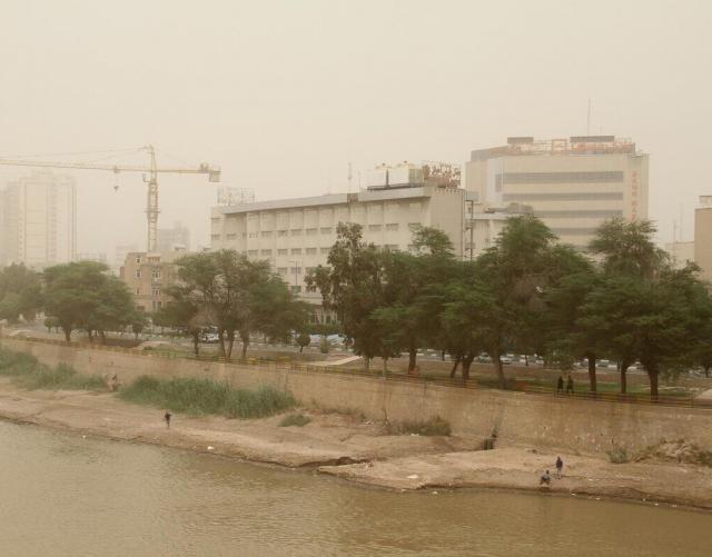 گرد و غبار هوای پنج شهر خوزستان را به شرایط خطرناک کشاند
