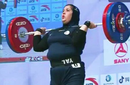 دختر فوق سنگین ایران در وزنه برداری جهان یازدهم شد