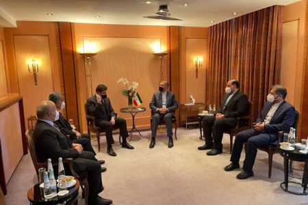 دیدار وزیر خارجه و رئیس اقلیم کردستان عراق در مونیخ
