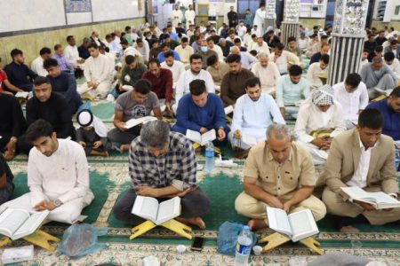 گزارش تصویری از حلقه های آموزش روخوانی و تجوید قرآن در مسجد محمد رسول الله (ص) اهواز