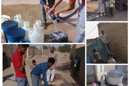 اهالی روستای شیخ طعمه حمیدیه ۴۰ روز بدون آب آشامیدنی