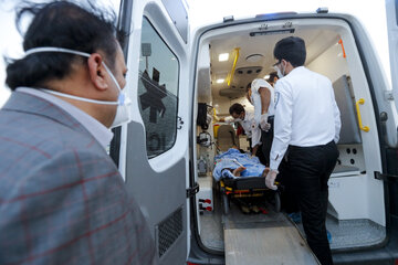 یک کشته و ۹ مصدوم در واژگونی ۲ خودروی زائران اربعین در خوزستان
