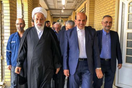 دیدار مدیرعامل شرکت ملی نفت ایران با عضو هیأت رییسه مجلس خبرگان رهبری