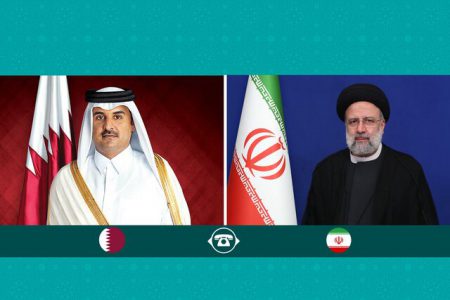 گفتگوی تلفنی رئیس‌جمهوری با امیر قطر