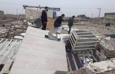 تخریب ۳ واحد مسکونی بر اثر انفجار گاز در قلعه چنعان کارون