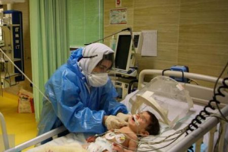 ۹۰ درصد ظرفیت تخت‌های بیمارستانی کودکان کرونایی در خوزستان پُر شده است