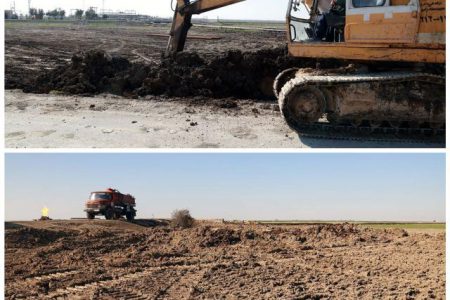 پاکسازی کامل اراضی آلوده به نفت روستای سودان توسط نفت و گاز مارون