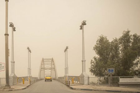 گرد و غبار موقتی تا فردا در خوزستان ادامه دارد