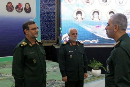 فرمانده منطقه سوم نیروی دریایی سپاه خوزستان معرفی شد