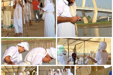 گزارش تصویری آغاز سال جدید صابئین مندایی در اهواز