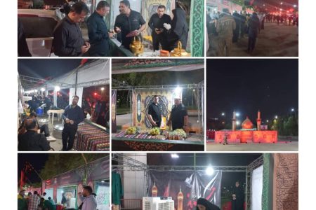 اولین مراسم باشکوه سوگواری و تعزیه خوانی شرکت فولاد خوزستان برگزار شد