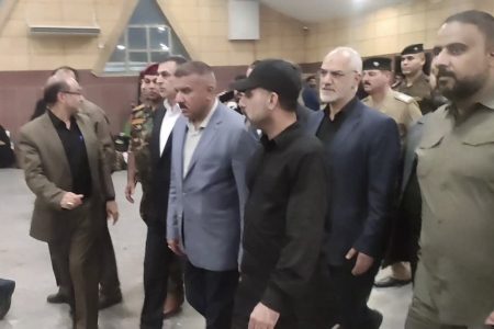 بازدید وزیر کشور عراق و استاندار خوزستان از پایانه مرزی شلمچه