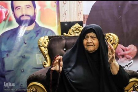 مادر سرلشکر شهید علی هاشمی درگذشت