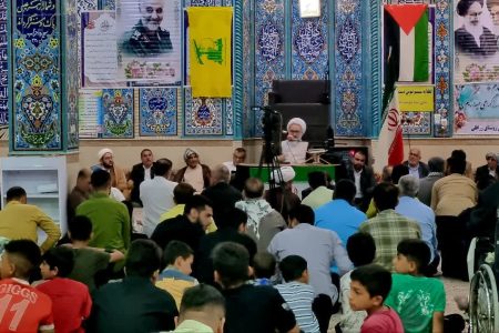 همایش عشایر آل خمیس در حمایت از مردم غزه و محکومیت جنایات جنگی رژیم صهیونیستی